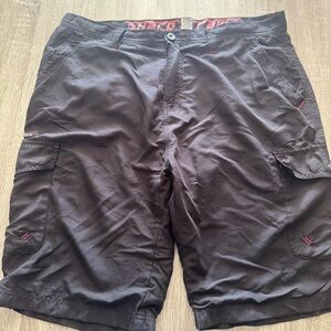 Men's Dark Gray Cargo Shorts